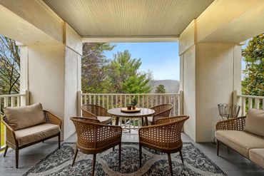 A 2nd story porch has been restored and is ideal for morning coffee or evening conversation.
