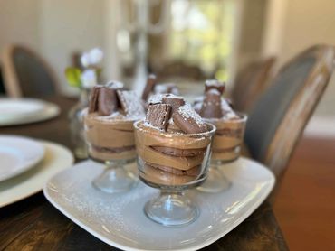 If you love chocolate, you will LOVE the gateau concord desert