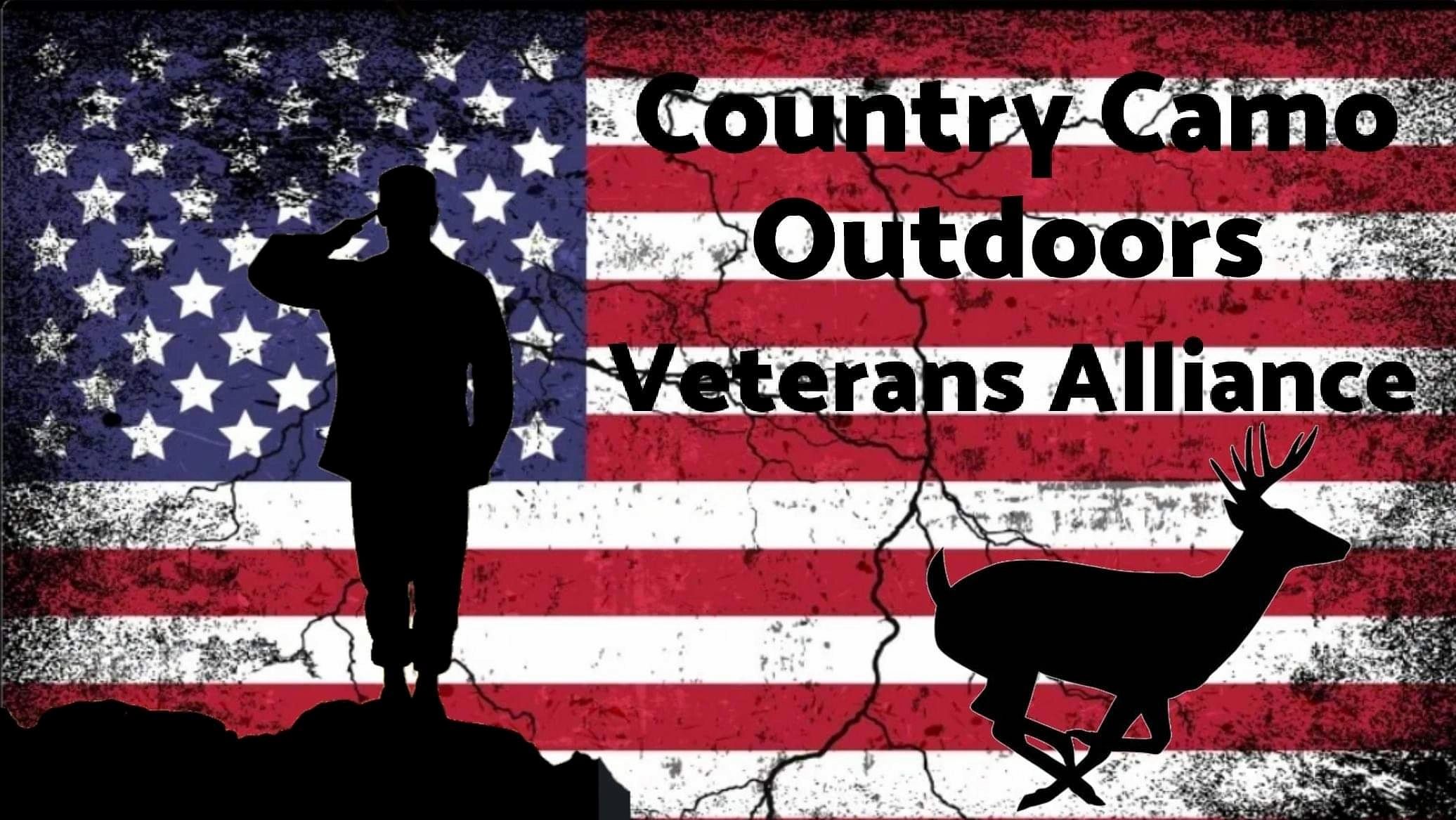 country camo outdoors veterans alliance logo