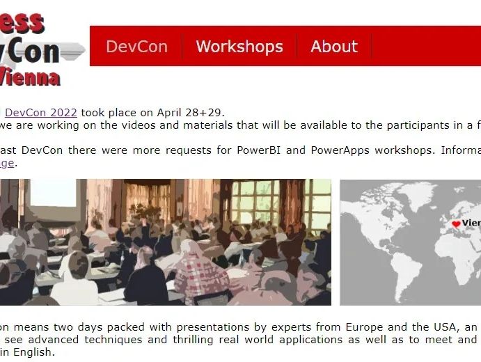 Access Devcon Conference, Vienna, Austria.