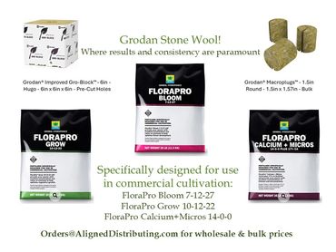 Your best source of consumables such as stone wool or nutrients. Tell us what you need!