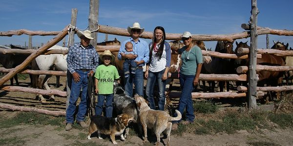 Meeks Family, Pine Ridge Indian Reservation