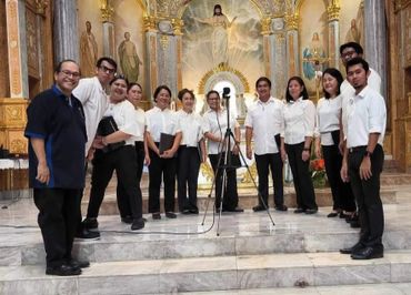 Diocesan Grand Chorale sung at Diocesan Recollection