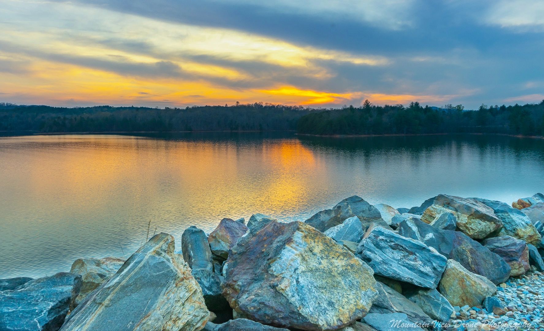 These were taken at sunset at the Nottely Dam.  It is a very picturesque area.  It is north of the c