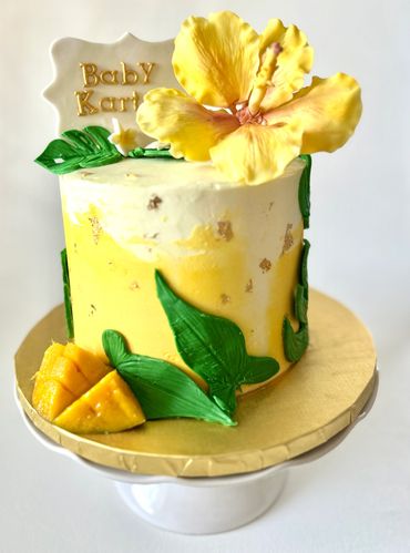 Mango baby shower cake in Jax,Fl