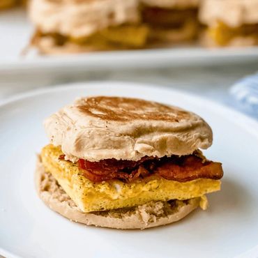 English Muffin Breakfast Sandwich
