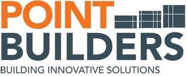 Logo with 'Point Builders' and tagline 'Building Innovative Solutions'.