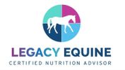 Legacy Equine Certified Nutrition Advisor banner