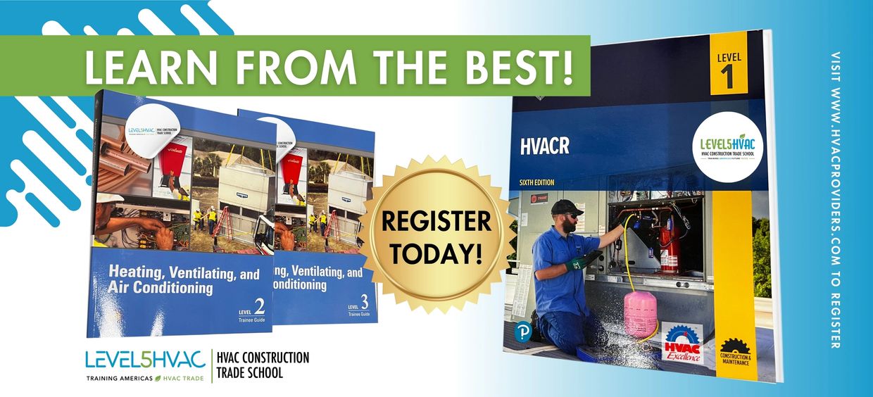 Decorative banner of NCCER books