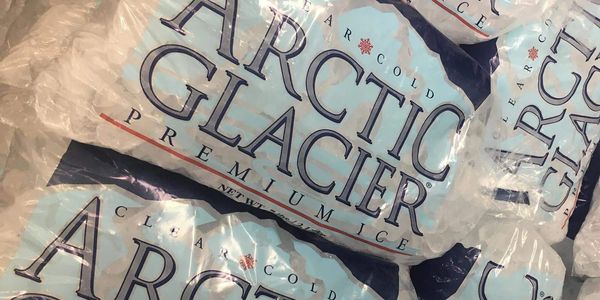 arctic glacier ice bag