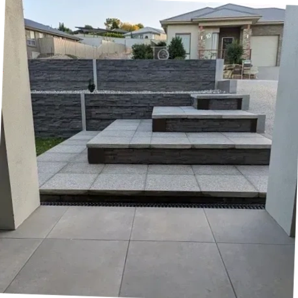 paving, retaining walls and retaining wall steps in Hewett