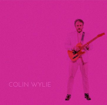 COLIN WYLIE, ALBUM COVER, PINK, RECORD ALBUM, VINYL, 