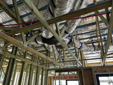 Ducted Split System - indoor unit and duct work, East Bendigo