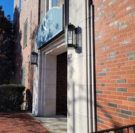 Front entrance to the South Square building in Newton, NC