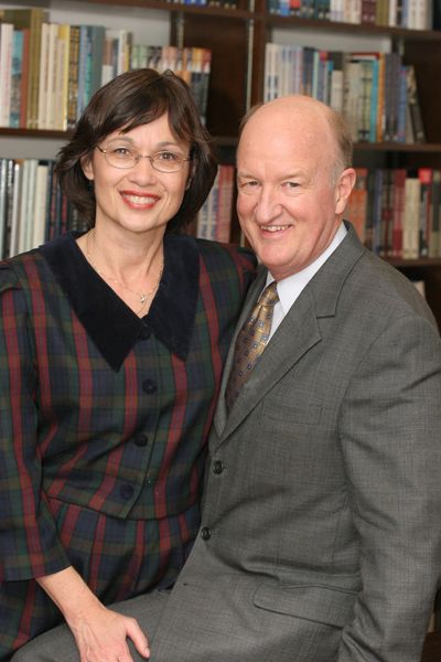 Authors Mark and Jo Ann Skousen