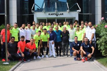 Caykur Rizespor Takımla birlikte Ankara'da Yemek