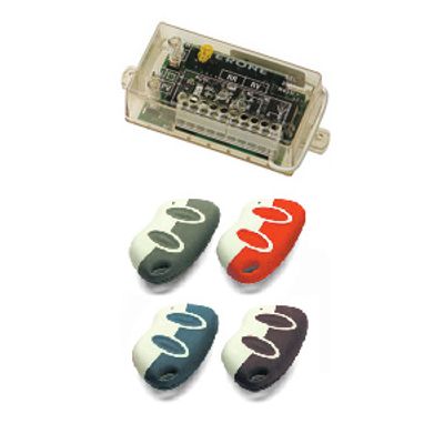 transmitters
receivers
fobs