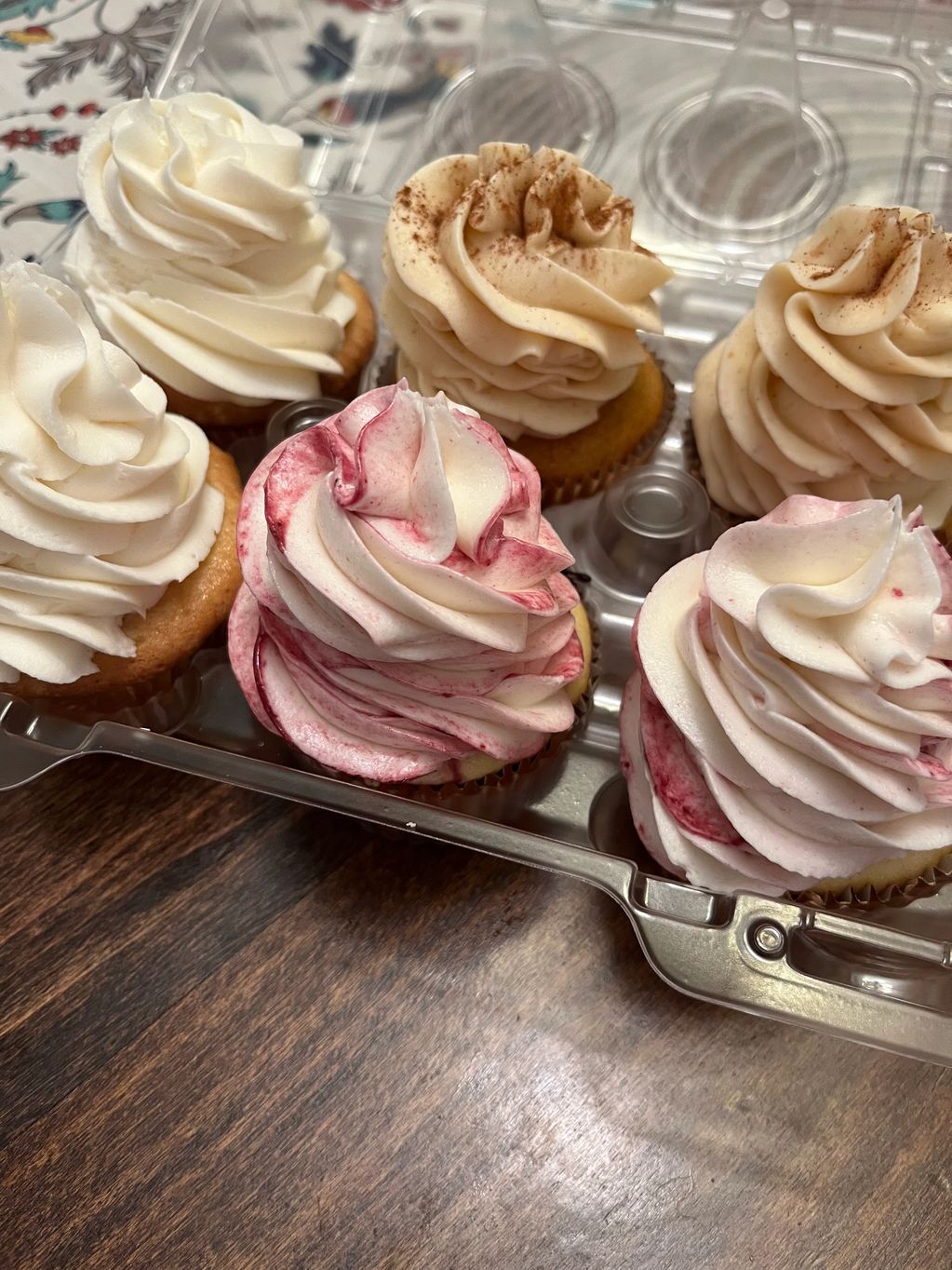 Lemon Berry topped with our whipped butter cream icing.