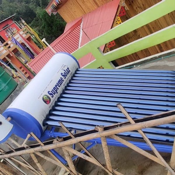 Centralized Solar Geysers