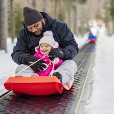 Blackwater Falls Sled Run