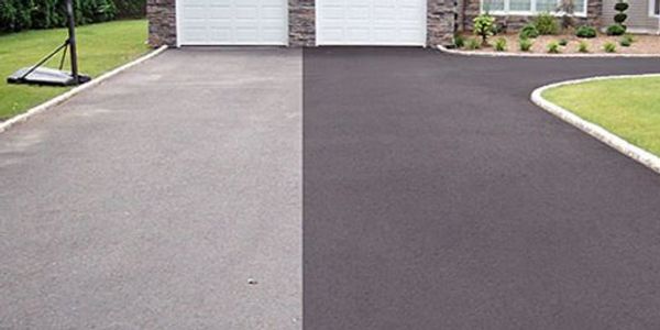 Asphalt sealing using heavy duty sealers blended specifically for the Northwest.
