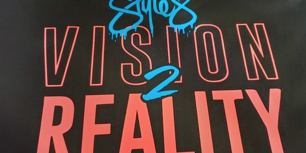 Styles drip  Vision 2 Reality 2 color T-Shirt