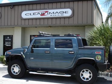 2010 Hummer H3. High Performance 30% on the front and 15% on the rear 