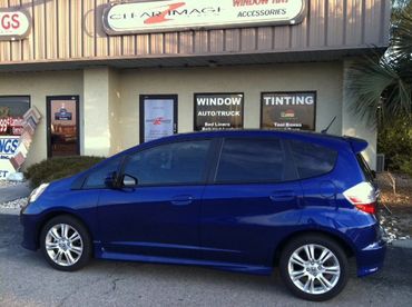 2011 Honda Fit. High Performance 30% on the front and 15% on the rear