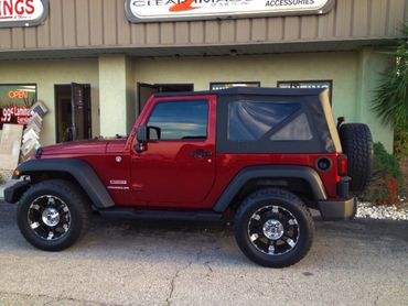2012 Jeep Wrangler. High Performance 20% on the front