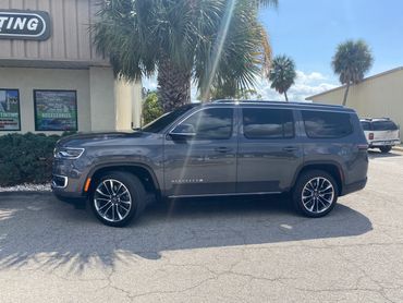 2022 Jeep Grand Wagoneer HP 05 on the front and 05 on the rear Suntek Cape Coral