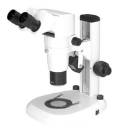 Paraller Microscope Body, Tilting Head, 10X Eyepiece, Aux Lens and a Fine Focus Track Stand