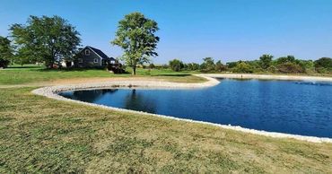 Thank you to the homeowners who trusted us with there pond cleanup and face lift!