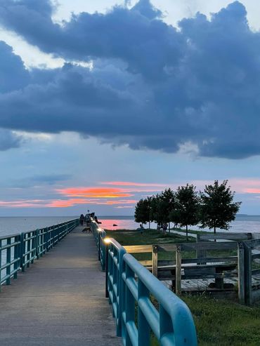 Caseville for amazing sunsets, nightly!