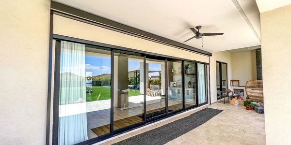 Motorized exterior shades
