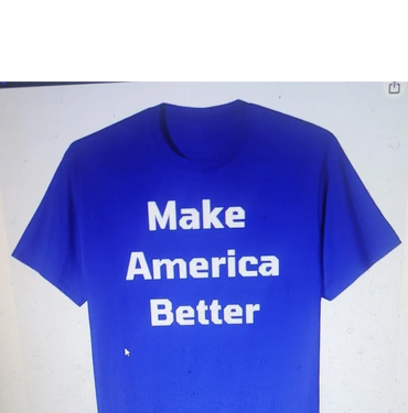 Support your candidates by purchasing hundreds of tee shirts and caps.