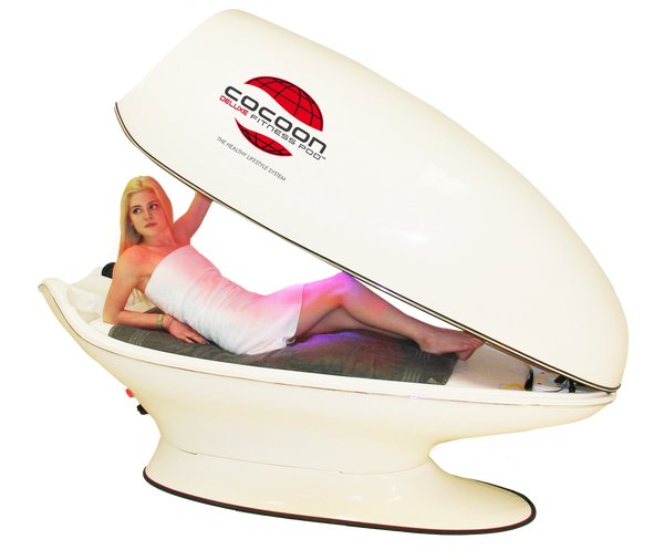 infrared heat, red light therapy, and vibration massage in one. Unlimited monthly uses!
