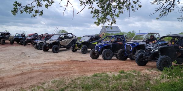 SxS Group Ride At Red River Motorcycle Trails In Muenster Texas!