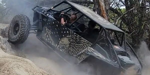 Polaris Rzr TurboS4 Offroading At Hidden Falls Adventure Park In Marble Falls Texas