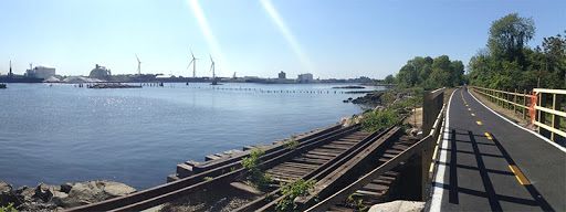 Scenic East Bay Bike Path