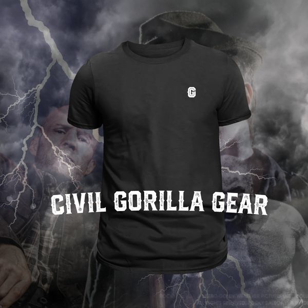 civil gorilla gear t shirt