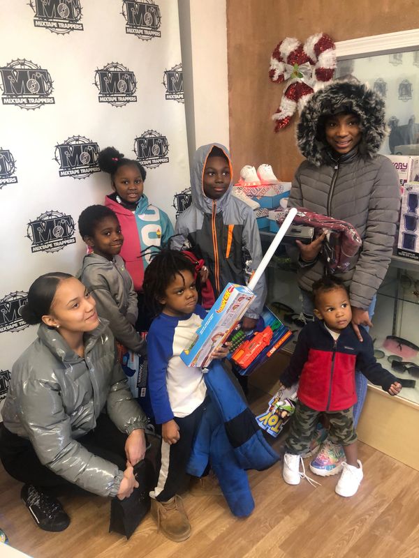 DJ JERRY X 7SCOOOPS Ceo Kaliyah Wheeler ANNUAL CHRISTMAS TOY GIVE AWAY