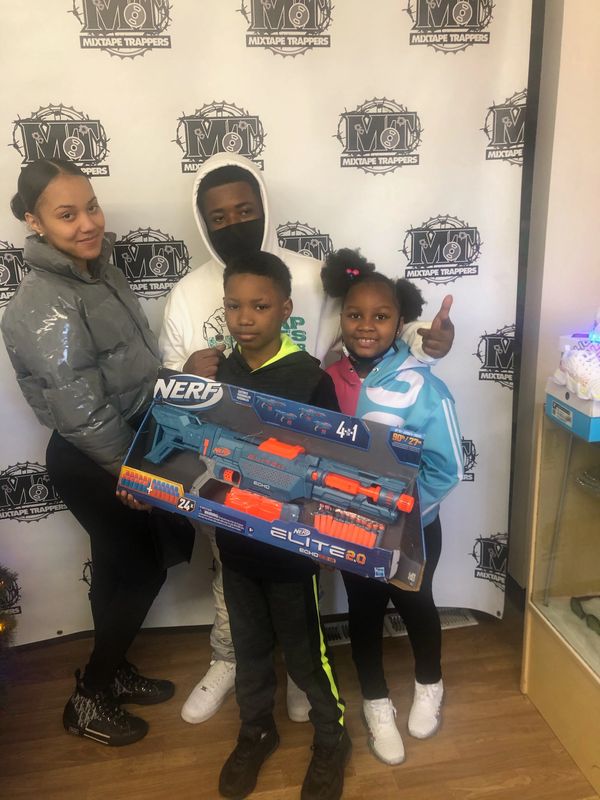 DJ JERRY X 7SCOOOPS Ceo Kaliyah Wheeler ANNUAL CHRISTMAS TOY GIVE AWAY
