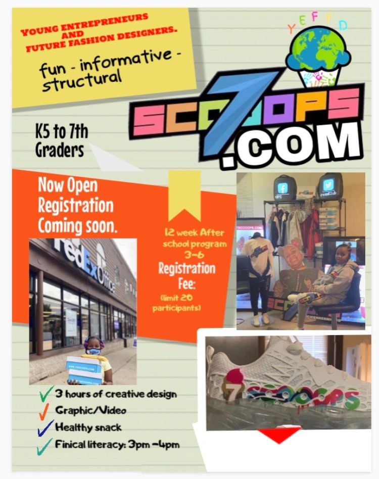 7SCOOOPS YOUNG ENTREPRENEURS AND FUTURE FASHION DESIGNERS