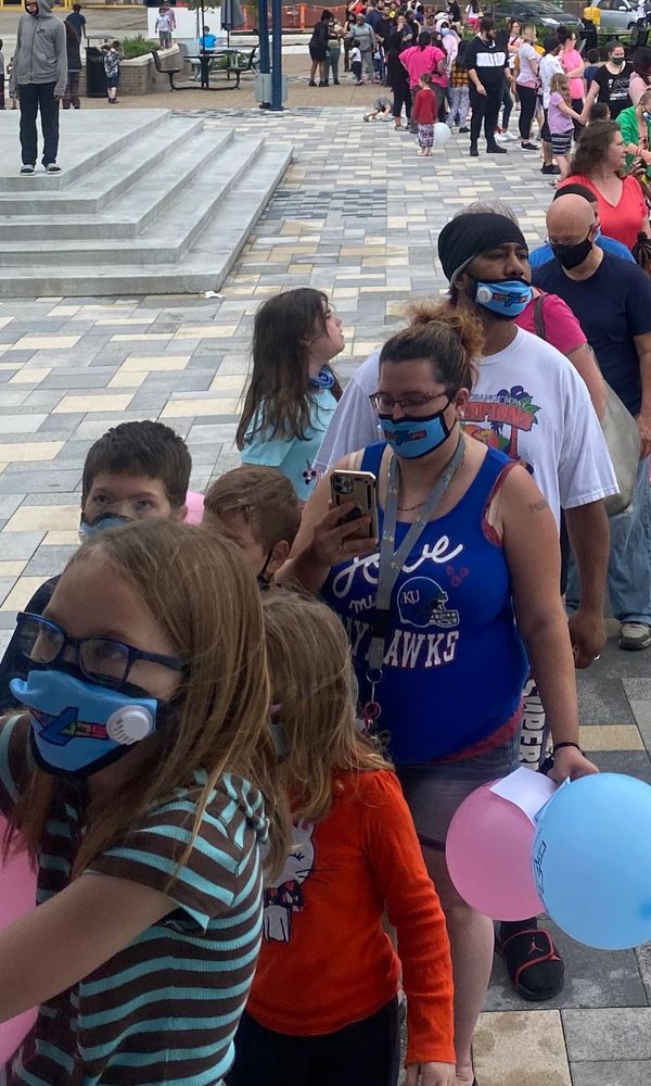 Kaliyah Wheeler  2nd Annual 500 pair shoe give away W/ T-rell Topeka KS (year 2001)