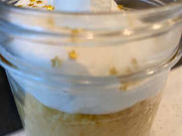 Gourmet cupcake in a jar - Very Vanilla Kozi Kupcake