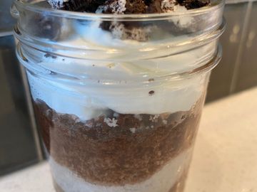 Gourmet cupcake in a jar - Zebra Kozi Kupcake