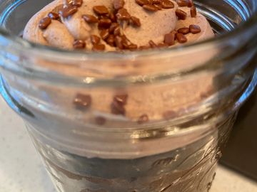 Gourmet cupcake in a jar - Chocolate Chocolate Kozi Kupcake