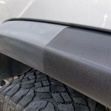 car plastic trim restoration Exterior car detailing in Bastrop, TX