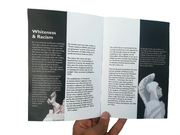 When held, to give a sense of scale.