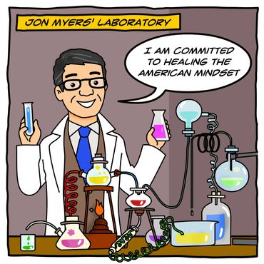 Jon Myers as a Scientist Healing the American Mindset